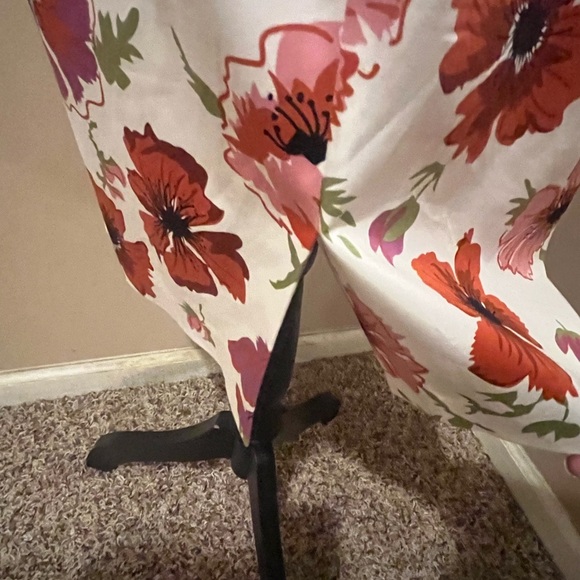 Brooks Brothers Floral Sleeveless Mock Neck Sheath Dress, size 10 - Picture 7 of 12